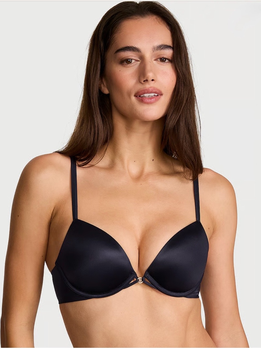 Victoria’s Secret Very Sexy Smooth Push-Up Bra Satin 32B Soirée Blue